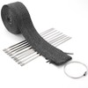 Lance Home Exhaust Heat Wrap Roll for Motorcycle Fiberglass Heat