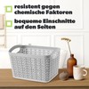 KADAX Plastic Storage Basket Storage Box Basket for Storage Bathroom