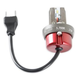 Holley Retrobright LFRB06 LED Forward Facing Light Bulb - High Beam Only - Replacement Cartridge - Modern White (5700K)