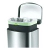 EKO SENSIBLE ECO LIVING 2 Bote De Basura Acero Inoxidable