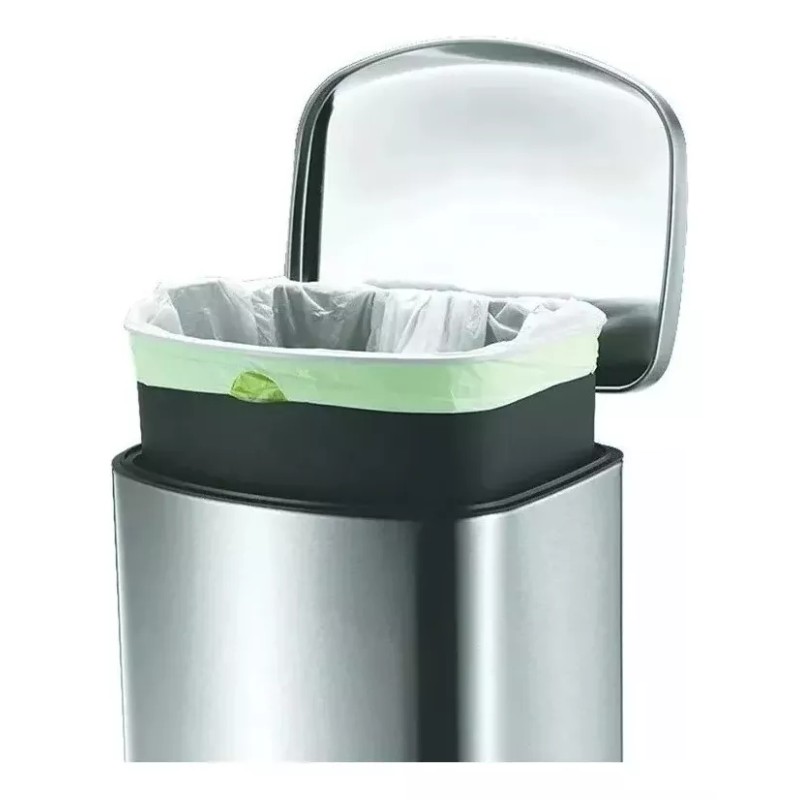 EKO SENSIBLE ECO LIVING 2 Bote De Basura Acero Inoxidable