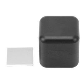 Aluminum R6 Billiard Chalk Holder Magnetic Pool Cue Chalk Holder for Billiard Cue Snooker Accessory Black