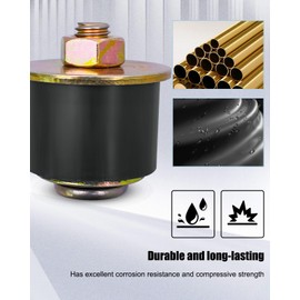 ULZOZN Freeze Plug for 3/4" 7/8" 1" 1-1/8" 1-1/4" 1-3/8", Engine Expansion Plug for 19mm-38mm Hole Inner Diameter, Universal Automotive Rubber Plug