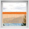 Arsvita Orange String Curtain Bistro Curtain 150 x 60 cm