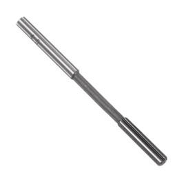 QUARKZMAN Drill Bit 4.5mm, H7 HSS Lathe Drill Bit with 6 Straight Cutting Edges, Round Shank Milling Tool, Metric Reamer Drill Bit for Stainless Steel Metal Hole