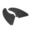 1 Pair of Paddle Board Fins Replacement Windsurfing PVC Surfboard
