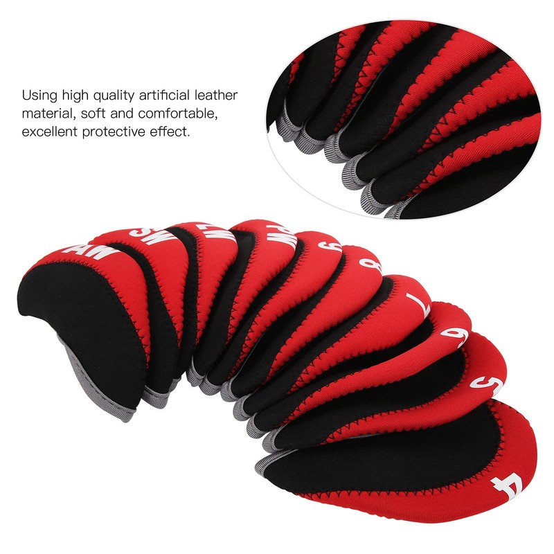 keshow Irons Club Head Covers, Convenient Easy to Distinguish Ball