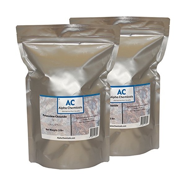 Potassium Chloride - KCl - 10 Pounds