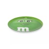 M&M's World GREEN Character Big Face Melamine Dinner Plate New