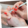 Healeved 4pcs Glass Nail Files for Manicure and Pedicure Cylindrical