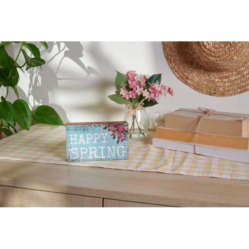 Primitives by Kathy Home Décor Block Sign - Happy Spring