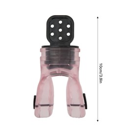 Diving Snorkel Mouthpiece Thermoplastic Mouthpiece Diving Snorkel Second Level Regulator Mouthpiece (Beautiful Powder)