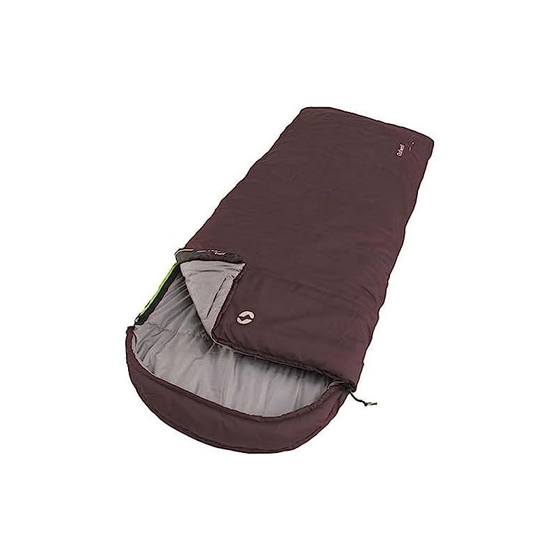 Outwell Unisex - Adult Campion Sleeping Bag, Aubergine, 20 x