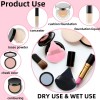 Maquillaje En Polvo Puff Tkyzms Con Forma De Triángulo, Jueg