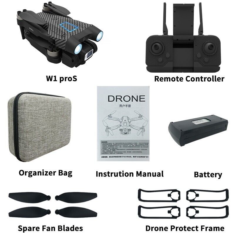 BlissJoy 4K Ultra HD Drone - Foldable, High-Resolutio