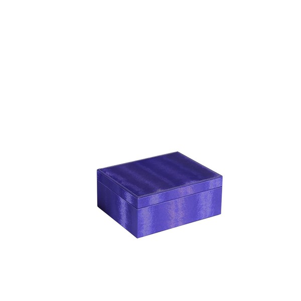 LJLB 9.8-Inch Long Jewelry Case with Mirror and Multiple Storage