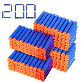 YagoDago 200PCS Suction Darts, Universal Guns Bullets Foam Bullet Dart Refill Pack Compatible with Nerf N-Strike Elite Disruptor Elite Fortnite Modulus Blasters Elite Darts, Blue