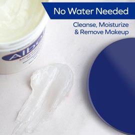 Albolene Moisturizing Cleanser & Makeup Remover Balm - Fragrance-Free Facial Cream for Cleansing & Hydration - Multi-Use Skincare for All Skin Types - No Harsh Chemicals - 12 oz (Pack of 1)