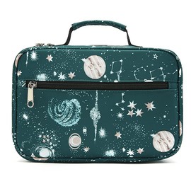 Bible Cover for Girls Bible Case Kids with Pockets Zip Study Bible Bag Childrens Good Holy Book Carrier Child Scripture Pouch Protector Organizer Cute Gift for Daughter Standard Size Christmas Gift