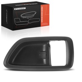 A-Premium Front or Rear Left Driver Side Interior Door Handle Compatible with Toyota Tundra 2004 2005 2006 Crew Cab Pickup, Gray, Replace# 69278-AC010-B2