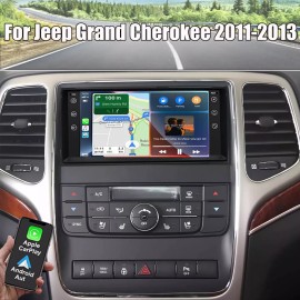 Leeocar For 2011-2013 Jeep Grand Cherokee GPS Navi Android 12 Apple Carplay Radio Stereo