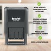 Trodat 4820 Printy 4.0, Self-Inking Date Stamp for Professional, Classroom