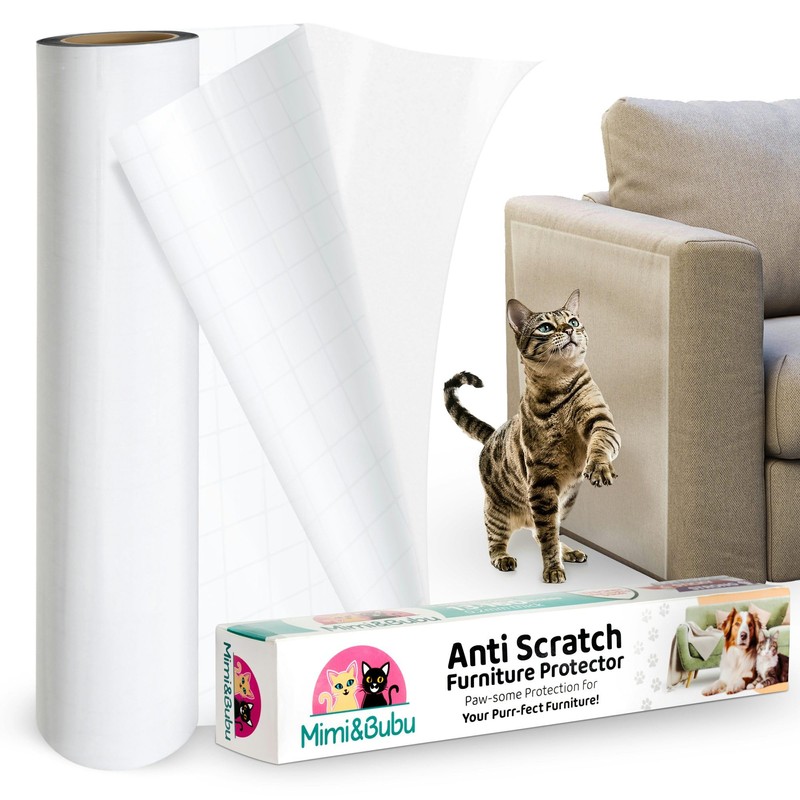 Mimi&Bubu [0.2 mm Extra-Thick BPA-Free] Anti Scratch Furniture Protector, Single-Sided