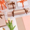 Larcenciel Tissue Paper Gift Wrap, 60 Pcs Girly Pearlescent Pink