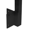 Senmit Cable Railing Corner Post Fascia Mount-Stainless Steel Square Weldless