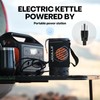 Stoke Voltaics Electric French Press Coffee Maker, 120V Boil Water