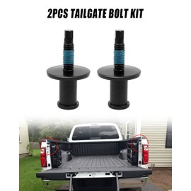 2PCS Rear Tailgate Striker Latch Lock Bolt Kit Replace 1L3Z-99404A42-AA Fit for Ford F-150 1997-2014 F-250 F-350 F-450 F-550 Super Duty 1999-2016 Explorer Sport Trac 2001-2005