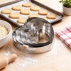 Heart Cookie Cutters, Stainless Steel, 6 Pack