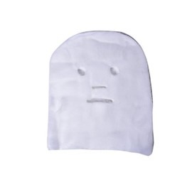 Stylist | Gasa facial precortada DESECHABLE para apliación de mascarillas, gasa precortada para apliación de aparatología, 100% algodón