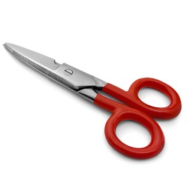 SURGICAL ONLINE Electrician Scissors for Cutting and Stripping Wires Electrical Repair Tool 5.5"