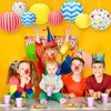 Glooglitter 16 Pcs Circus Theme Party Decorations Chinese Paper Lantern
