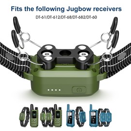 Jugbow Dog Training Collar Receiver Comfort Pad for DT-61&DT-61C&DT-68&DT-60, Improves Contact, Reduces Irritation and Skin Sensitivities, Winged Ultra Comfort, Long Hair
