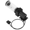 Acrylic Computer DIY Water Cooling Tank Cylinder Reservoir 19W Pump