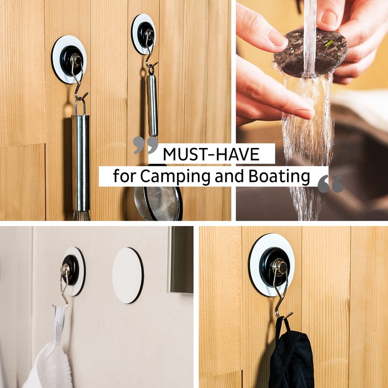 Silwy® Magnetic Hook The One Including Metal Nano Gel Pad