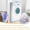 1 Pcs Drawstring Mesh Laundry Bag Durable Fine Mesh Washing