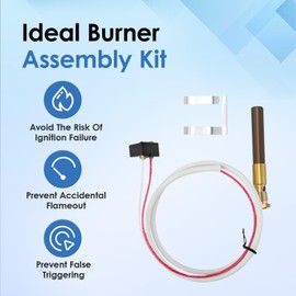 Beolisave LP Thermopile Senor Parts for Pilot Burner Kit Compatible for Rheem Ruud Richmond Water Heaters, Replaces SP20824, SP20754, SP21058, SP20800, SP21096, SP20739, Over 750mV