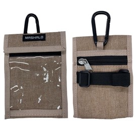 Pass Case Mashalo Mashalo Ticket Holder Ski Snowboard MP-601 II BEIGE