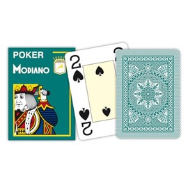 Modiano 300483 Italy Playing Cards, Dark Green