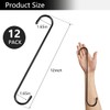 Belit 12 Pack Heavy Duty S Hooks for Hanging, 12
