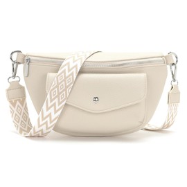 Atgbiem 2025 Bum Bag Women's Shoulder Bag Small Crossbody Bag Small Handbag Beautiful Birthday Gift for Women, beige