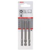 Bosch 260700176189 mm Extra Hard Screwdriver Bit (Set of 3)