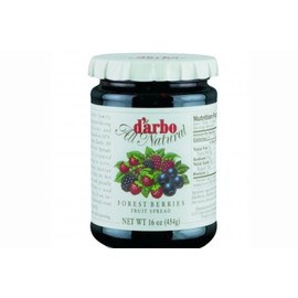 d'arbo All Natural Forest Berries Fruit Spread, 16 Ounce
