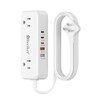 Beeiker 30W 3 USB C Travel Power Strip- 5Ft Extension