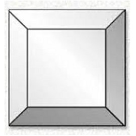 4" x 4" Clear Glass Square Bevels Box of 30