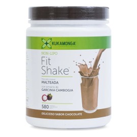 Non Lipo Fit Shake - 580g, Sabor Chocolate: Malteada para Bajar de Peso, Ayuda a Controlar el Apetito y Acelerar el Metabolismo, Usar 30g por Día como Sustituto de Desayuno o Cena, Dura 19 Días |