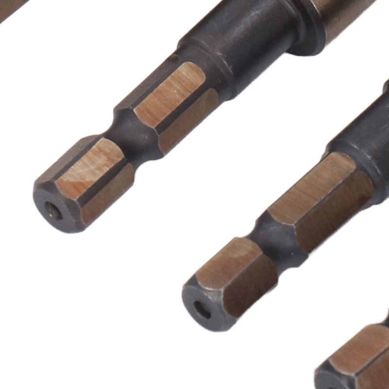 5 Pcs Countersink Drill Bit 1/4in 3/8in 1/2in 5/8in 3/4in